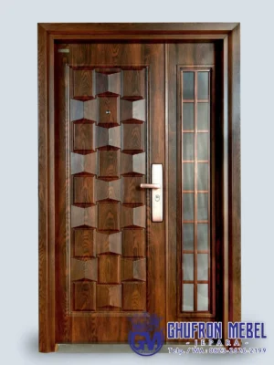 Jual Pintu Rumah Mewah Kayu Jati Minimalis