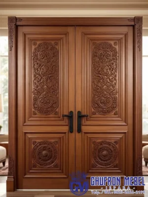 Model Pintu Kupu Tarung Mewah Rumah Residence
